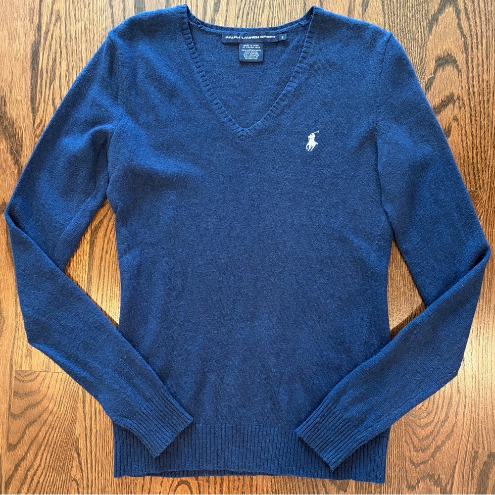 Ralph Lauren Sport V Neck Sweater